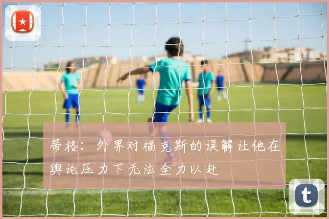 蒂格：外界对福克斯的误解让他在舆论压力下无法全力以赴
